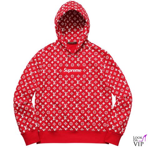 supreme felpa louis vuitton prezzo|supreme x louis vuitton.